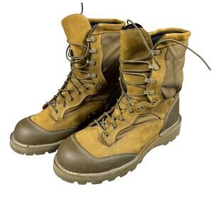 Bates E29502A USMC RAT Boots Mens 11.5 W Hot Weather Combat Hiking Vibram Brown